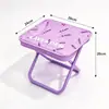 Estojo de lápis banquinho dobrável pequeno camping bolsa de mão portátil banquinho bolsa de mão banquinho banquinho de estudante artefato para fila cadeira dobrável