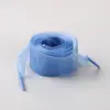 Cordones de Encaje Transparentes en Colores Dulces de Satín, Cordones de Zapatos de Princesa, Cordones Planos Anchos, Cordones de Malla Versátiles para Tenis