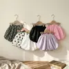 Shorts de Linterna Florales para Niñas Transfronterizos de Verano, Pantalones Gruesos de Color Sólido tipo Calabaza Hinchada, Ropa de Abrigo para Bebés Exportación Pantalones de Ropa para Niños