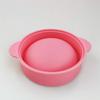 Punto Silicona Plegable Bol Exterior Portátil Mesa de Picnic Vajilla Silicona Máscara Bol Anti-Caída Niño Bol Silicona Bol