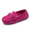 Primavera de 2023 novos mocassins infantis sola de borracha sapatos casuais para meninas mocassins da moda para meninos sapatos de estudante
