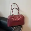 Bolso de Mano Grande de Capacidad Estilo Normcore Retro para Mujer Otoño Temprano 2025 Casual Versátil Ropa de Trabajo Bolso Boston de Hombro de Moda