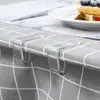 Clip transparente para mantel cocina sin perforaciones clip para mantel hogar escritorio invisible antideslizante soporte para mantel