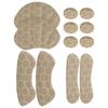 Pegatinas para talón de zapatillas zapatos de tacón dispensador anti-desgaste anti-caída talón Punto Invisible pegatinas traseras ajuste de talla media almohadilla