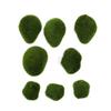 Venta al por mayor del fabricante Piedra de simulación Hojas de espuma Piedras musgosas Pared de plantas Plantas verdes artificiales Decoración del hogar Patio Creación ambiental