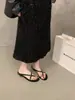 Primer Encuentro con las Sandalias Francesas de Tacón Grueso Slip-On de la Temporada para Mujer, Adecuadas para Usar Afuera, Verano 2026, para Combinar con Vestidos, Vacaciones, Tirantes Finos