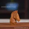 Sândalo Ano do Cavalo Boa Sorte Prosperidade Dinastia Tang Zodíaco do Cavalo Corrente de Celular Chaveiro Cavalo Pingente do Ano do Cavalo Pingente de Natal