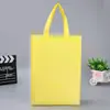 Bolsas de tela no tejida personalizadas en stock, bolsos laminados ecológicos, bolsas de compras publicitarias para tiendas de ropa, bolsas publicitarias transfronterizas