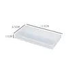 Caja de almacenamiento de cabezal pulidor de pretratamiento de uñas Cerámica Acero de tungsteno Universal Cabezal de cobalto Cuadrado 24 agujeros Cabezal pulidor a prueba de polvo