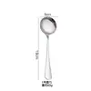 Talheres de aço inoxidável 1010 Faca e garfo ocidentais para bife Colher de sobremesa e café Colher de mistura Garfo de frutas Colher Atacado