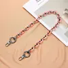 Cadena de acrílico de moda al por mayor transfronteriza, cadena de metal, cadena para teléfono, correa de hombro, cadena decorativa para bolso, accesorios personalizados