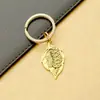 Chaveiro Pingente Ornamento de Presente Abacus葫芦 de Fortuna de Uma Folha Liga Metálica Estilo Chinês Acessório Presente com um Toque de Sofisticação