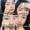 Esponja de Maquillaje Húmeda y Seca de Doble Cara para Polvo de Galleta de Mantequilla Gemeng, Esponja de Maquillaje Huevo de Belleza, Herramienta de Maquillaje de Belleza