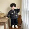 Novedades Otoño e Invierno Unisex Elegante Estilo Coreano Chaqueta Gruesa Acolchada de Algodón para Niños para Uso al Aire Libre Ropa de Algodón con Dibujos para Otoño e Invierno