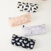 Estuche para lápices de silicona con diseño de gato, bonito y sencillo, para estudiantes, con diseño creativo y bonito bolso para bolígrafos.