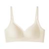 Cool Mesh # Traceless Underwear Verão Ultra-fino Peito Grande Peito Pequeno Coleta Anti-flacidez Sutiã de Dormir
