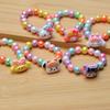Novas Joias Infantis Pulseiras Coloridas Doce e Fofa Gato de Desenho Animado Pulseira Infantil Fabricante de Joias Atacado