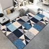 Alfombra Nórdica Sala de Estar Lujo Ligero Mesa de Centro Sofá Dormitorio Fácil de Cuidar Alfombra Completa de Noche Hogar Sensación de Alta Gama Alfombra Tapete