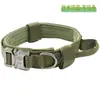 Collar para Perro Grande Pastor Alemán y Golden Retriever, Collar Grueso de Nailon para Perro, Arnés de Pecho Anti-Tirón