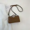 Bolsas de Mano de Moda de Este Año para Mujer 2025 Nuevo Estilo Súper Popular Elegante Bolso de Hombro Tipo Caja Bolso Cruzado con Estilo