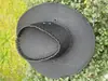 Sombrero de Sol para Hombre de Verano con Tres Cuerdas Sombrero de Vaquero Material de Cáñamo Sombrero de Estilo Étnico Europeo y Americano Sombrero de Viaje para Playa