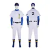 Disfraz de Cosplay Diamond Ace Atuendo de Moda para E-Sports Conjunto de Uniforme de Béisbol para Role-Playing Atuendo para Actuación en Escenario de Cosplay