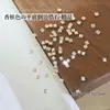 Decoraciones Brillantes para Uñas Color Champagne de Circonita, Mini Pedrería Plana, Pedrería para Uñas Mixta con Forma Marquesa, Al por Mayor