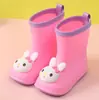 Daifa Set de Impermeable y Botas de Lluvia para Bebé Niños de 1 a 6 Años Niños Niños 2 Lluvia Va Niños Niñas Bebé Agua Botas de Lluvia