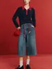 Sinfonía de Año NuevoSuéter de Punto Trenzado de Lana Retro con Cuello Polo para Mujer 2026 Otoño Tejidos