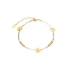 Nova Pulseira de Aço Titânio da Moda para Mulheres, Joia de Mão de Luxo Leve, Pulseiras de Casal Coreanas de Alta Qualidade, Coleção de Pulseiras Femininas