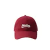 Gorra de Béisbol Bordada de Estilo Americano de Ala Ancha, Sombrero de Sol de Verano para Mujeres con Circunferencia de Cabeza Grande, Gorra de Béisbol Negra de Visera para Hombres, Sombrero Artístico de Ala Ancha