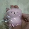 Cepillo Facial Pequeño de Pulpo Limpiador de Gelatina de Silicona Cepillo Masajeador de Limpieza Manual Cepillo para Baño con Champú para Bebé Poros