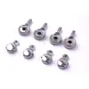 Tuerca de tornillo para matrícula de coche al por mayor tuerca clavo tornillo de montaje de marco de matrícula tuerca de hebilla de matrícula universal tapa de tuerca de hebilla de matrícula acero inoxidable