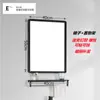 Espejo de Baño Inodoro Inodoro Espejo de Cristal Espejo Cuadrado Colgante de Pared Sin Perforaciones Colgante Horizontal Colgante Vertical Soporte de Espejo