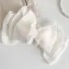 Estilo de Hada~ Pasador de Malla Negra de Lujo con Lazo para la Parte Trasera de la Cabeza, Nuevo Clip de Primavera para 2025