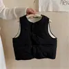 Chaleco de Algodón con Forro de Felpa para Niños y Niñas, Chaleco Engrosado de Lana de Cordero Otoño/Invierno, Capa Cálida Acolchada para Bebés