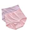 Mancao Fangling Roupa Íntima Feminina Cintura Média Respirável Absorvente de Suor Calcinha Confortável Amiga da Pele Roupa Íntima Feminina Cor Sólida