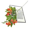 Folhagens e Flores Artificiais para Decoração de Salão de Casamento, Arranjos de Flores Artificiais para Casa, Hotel e Vitrines de Shopping