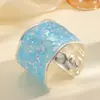 Nueva Moda Pulsera de Hoja de Metal Diseño de Nicho Espiga Oreja de Trigo Árbol Hoja Brazalete Abierto Fabricante Mayorista Transfronterizo Joyería