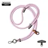 Lanyard original explosivo para teléfono móvil 8MM fuerte para colgar en el cuello bandolera ajustable al aire libre anti-pérdida cuerda trenzada para muñeca color pistola
