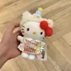 Auténtico Peluche de Dibujos Animados Sanrio Hello Kitty Bolsa Decoración Colgante Llavero Colgante