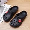 Sandalias con agujeros para mujer, antideslizantes, novedad de 2023, sandalias de playa Baotou, ropa exterior de verano para mujer.