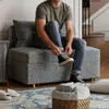 Banco Moderno Minimalista para Cambiar Zapatos en la Entrada, Sofá Extensible para Cambiar Zapatos, Multifuncional, Ahorra Espacio, Sofá Pequeño para Balcón y Sala de Estar