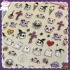 Halloween Pequeño Fantasma Relieve Gelatina Arte de Uñas Pegatina Ins Lindo Calabacita Oscuro Adhesivo Ccd Decoración de Uñas