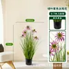 Girasol Artificial en Maceta Planta Verde Decoración Interior de Oficina Bonsái Estilo Nórdico Estilo de Lujo Ligero Adorno Grande de Pie
