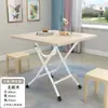 Mesa Dobrável, Mesa de Jantar Dobrável, Mesa de Jantar Simples para Casa, Mesa Pequena para Apartamentos de Aluguel, Mesa de Jantar Minimalista para Apartamentos Pequenos