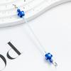 Accesorios Creativos para Llavero de Amor con Cuentas DIY Colgante Nuevo Palo de Plástico con Cuentas Accesorios para Llavero con Cuentas