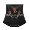 Ropa interior moldeadora floral de lujo sin costuras, de cintura alta, con compresión ligera, control de abdomen y levantamiento de glúteos para mujer
