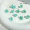 Cuentas de Cristal Checo Doméstico de Colores, Cadena Dorada para Teléfono Móvil de Lirio del Valle, Materiales para Pulseras DIY, Accesorios de Joyería