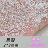 Piedras de Zirconia Blancas Transparentes de 5A con Fondo Plano Que No Se Caen, Lote Completo de Mini Diamantes de Imitación Brillantes para Uñas, Diamantes de Imitación Mixtos para Uñas de Yiwu